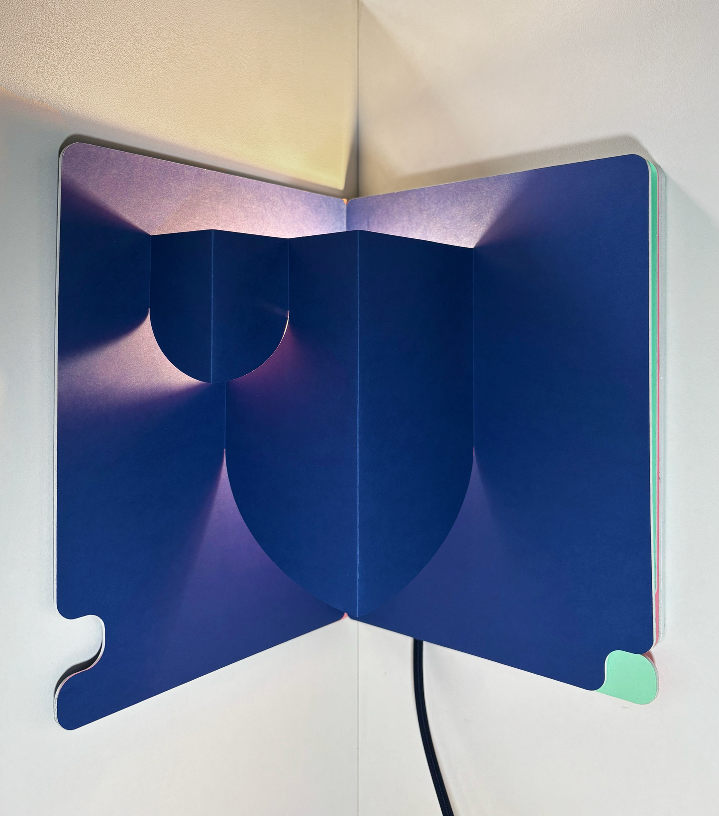 Pop Up Lamp Blue/Mint/Pink