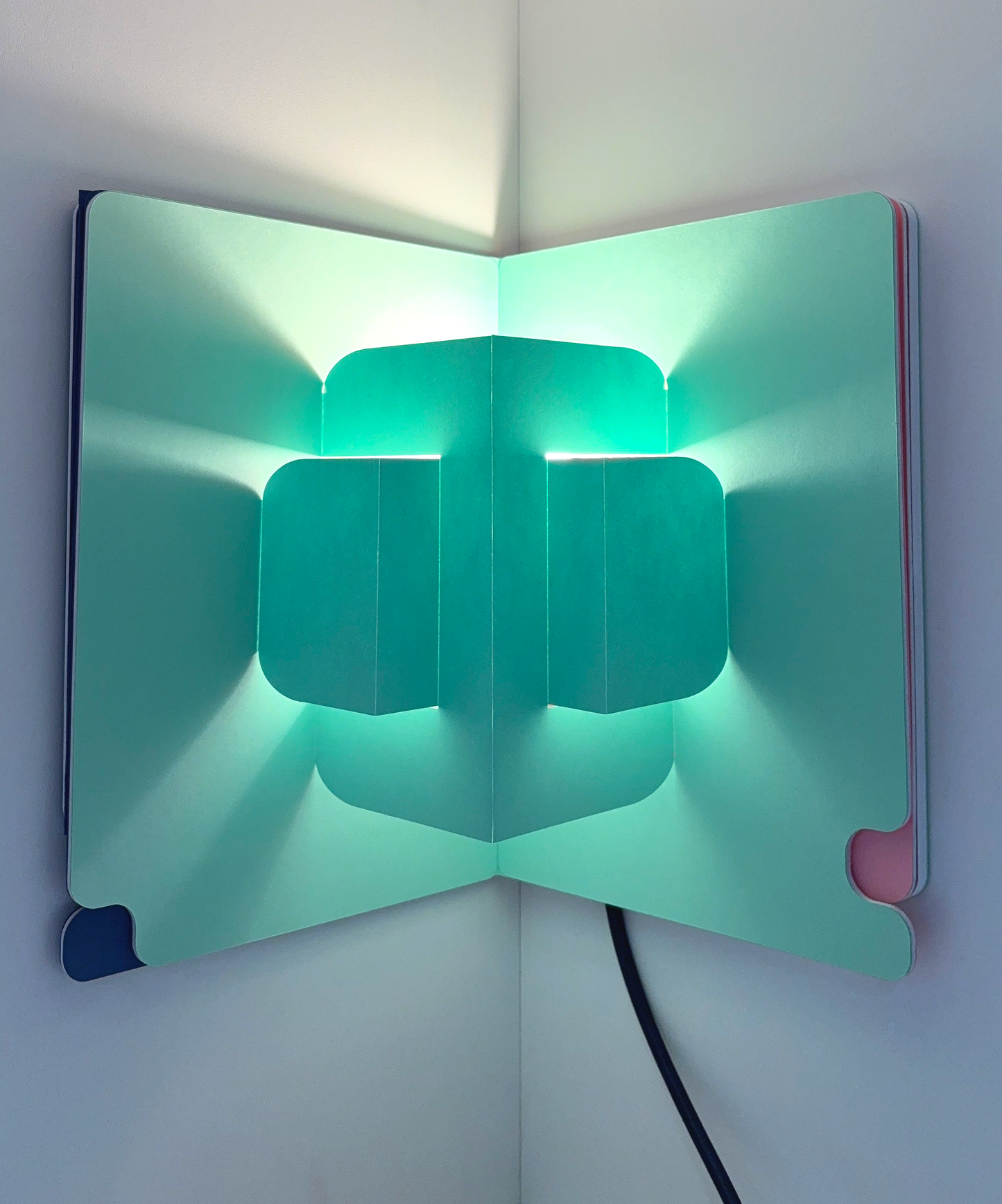 Pop Up Lamp Blue/Mint/Pink