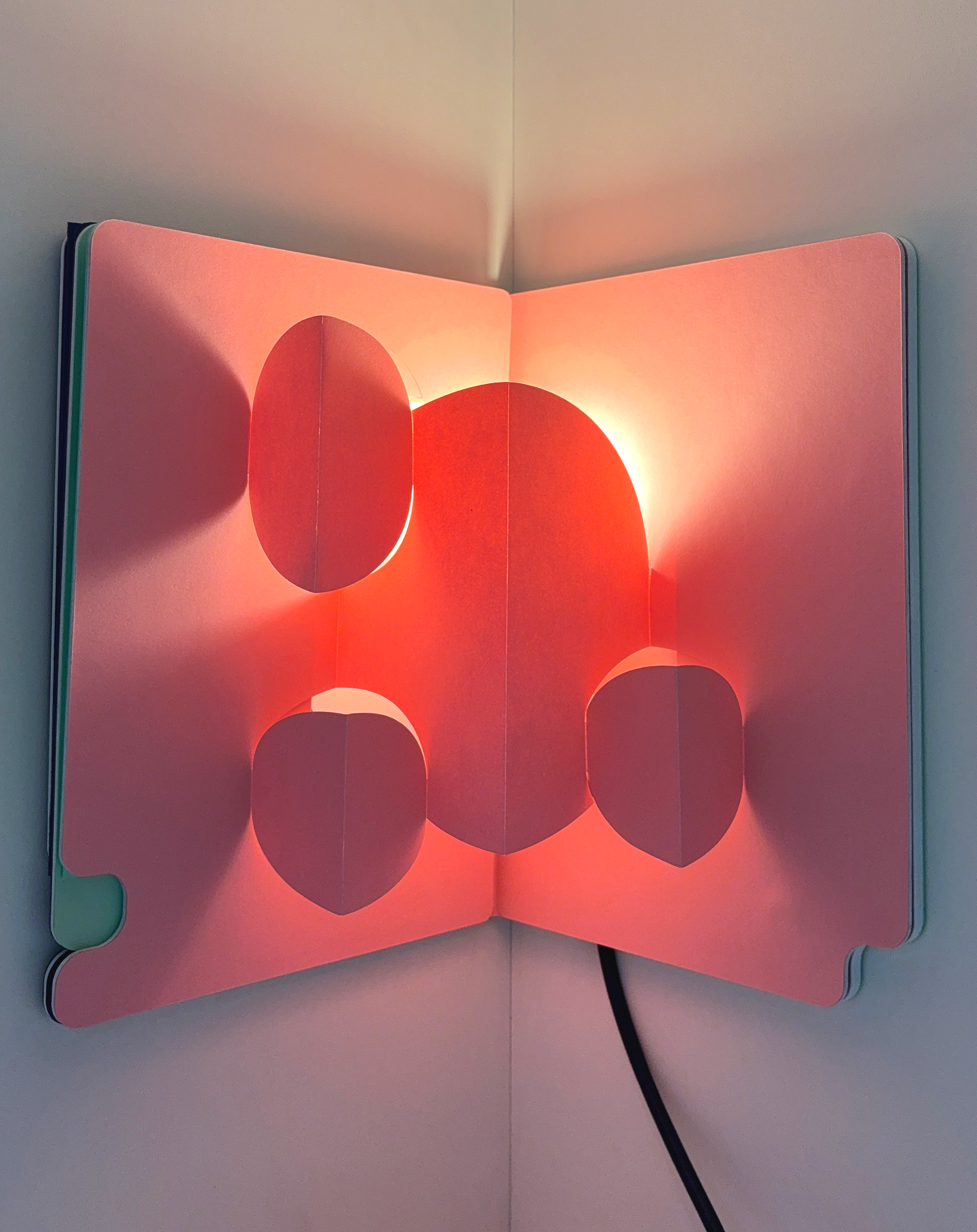Pop Up Lamp Blue/Mint/Pink