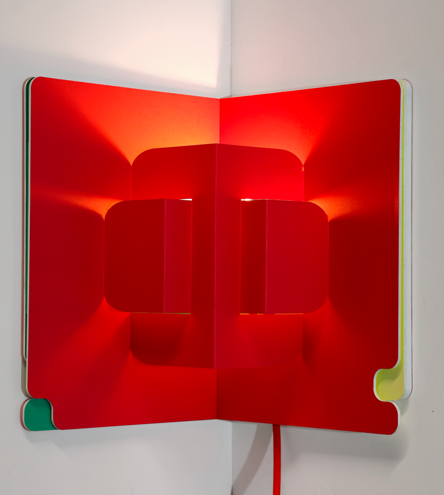 Pop Up Lamp Green/Red/Yellow